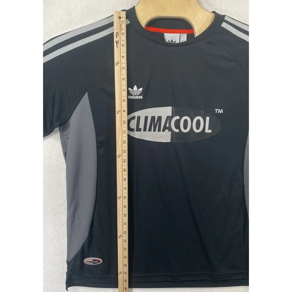 Adidas MEN'S CLIMACOOL JERSEY T-SHIRT TOP 00S BLACK Size Medium C125